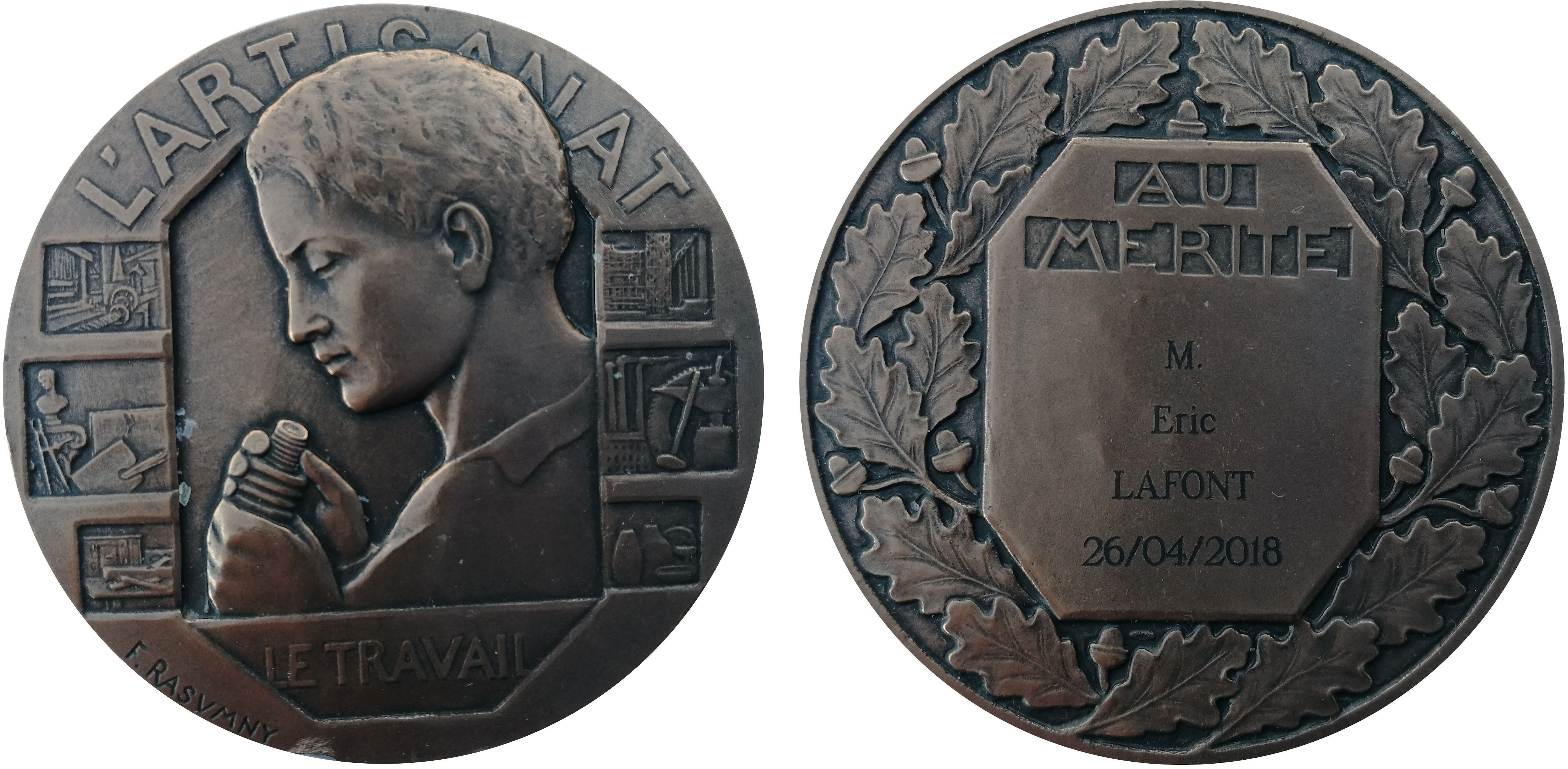LMS Lafont Menuiserie Services - Médaille de l'artisanat de Bronze